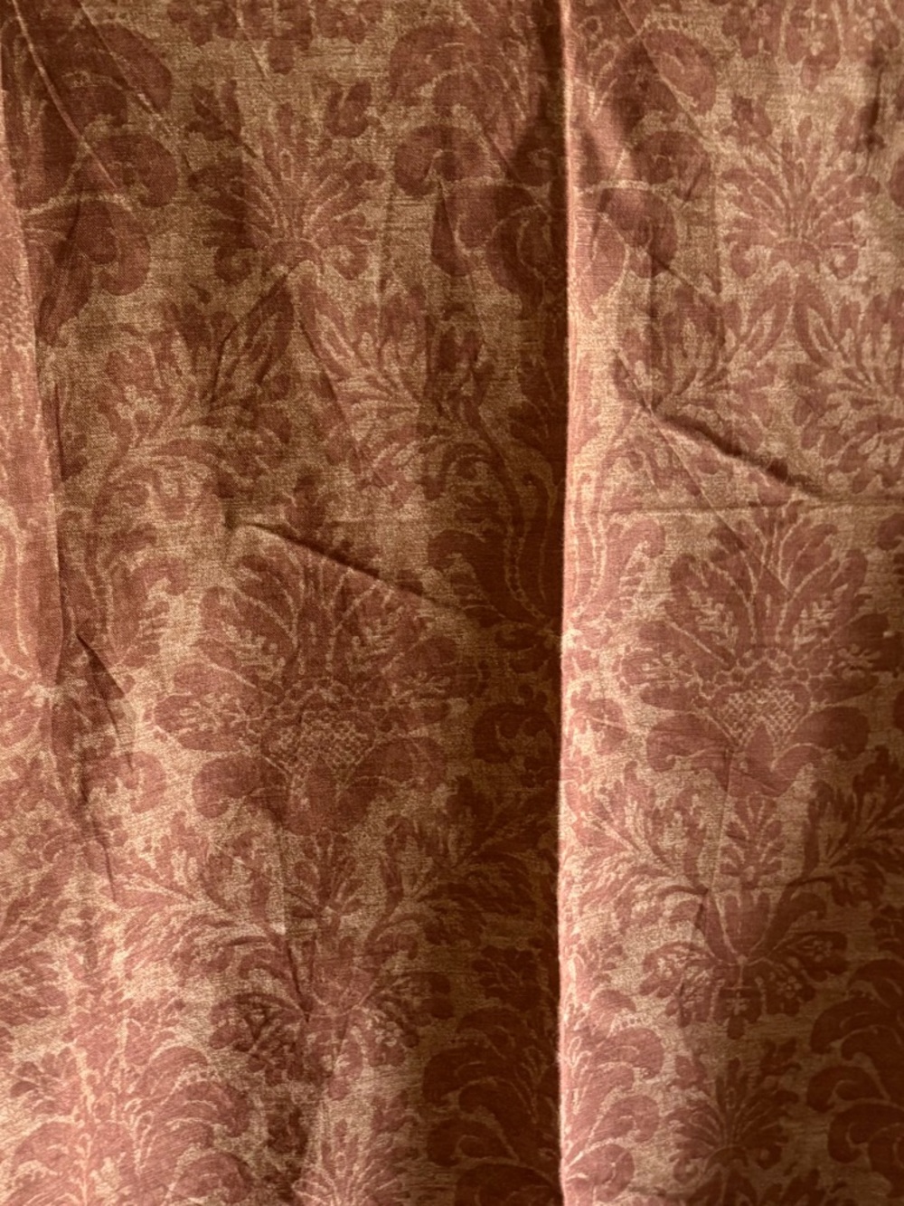 Vintage Kravet  Linen and cotton Fabric 1 1/4 yards